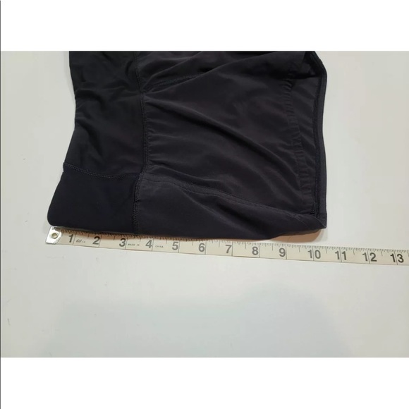 Lululemon Run Times Short II 4” Inseam Black Size 4 Womens - Picture 8 of 8